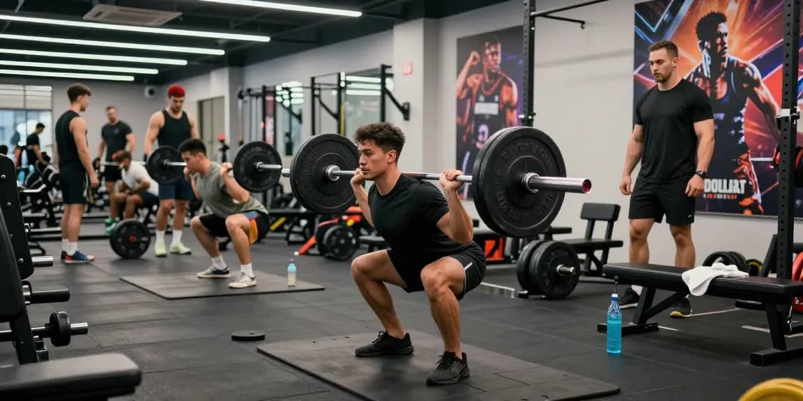 Männer heben Gewichte in einem Anabolika Shop Deutschland Fitnessstudio, inspirierende Körpertransformation.