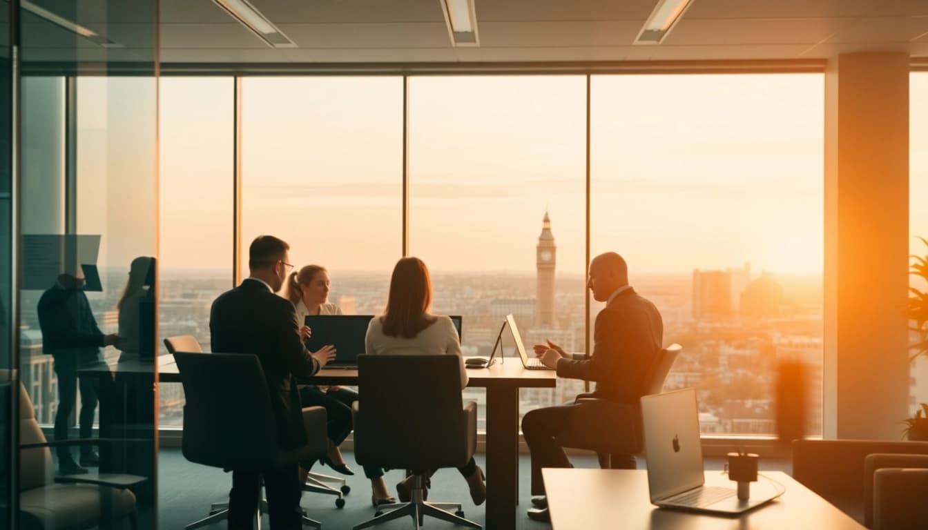 Interaktive Besprechung mit Headhunter Heidelberg, die auf Suche nach Top-Talenten fokussiert ist.