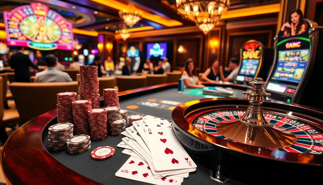 Experience the excitement at https://rr88me.com/ with vibrant casino elements like roulette, poker, and slot machines.