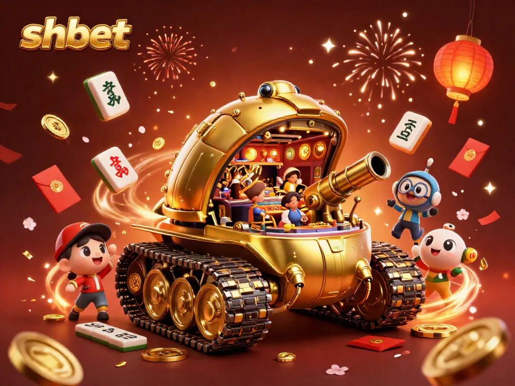 Engage in thrilling gaming action at shbet with a dynamic 3D casino illustration featuring playful elements.