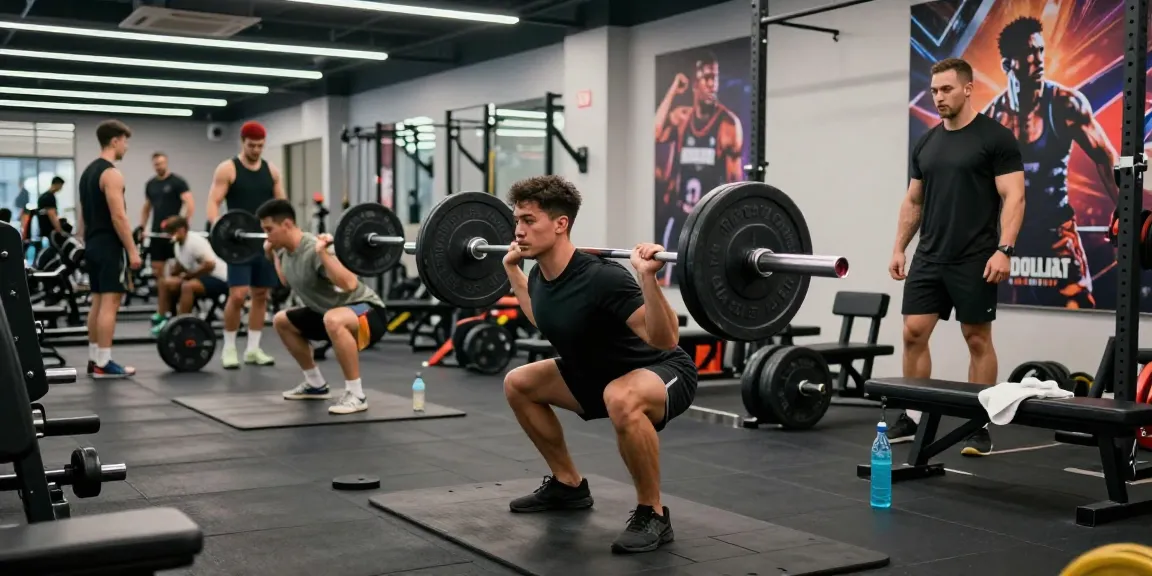 Männer heben Gewichte in einem Anabolika Shop Deutschland Fitnessstudio, inspirierende Körpertransformation.