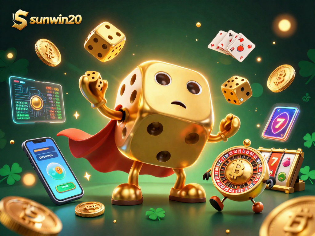 Experience the world of game mastery with sunwin20's immersive casino universe featuring vibrant 3D characters.