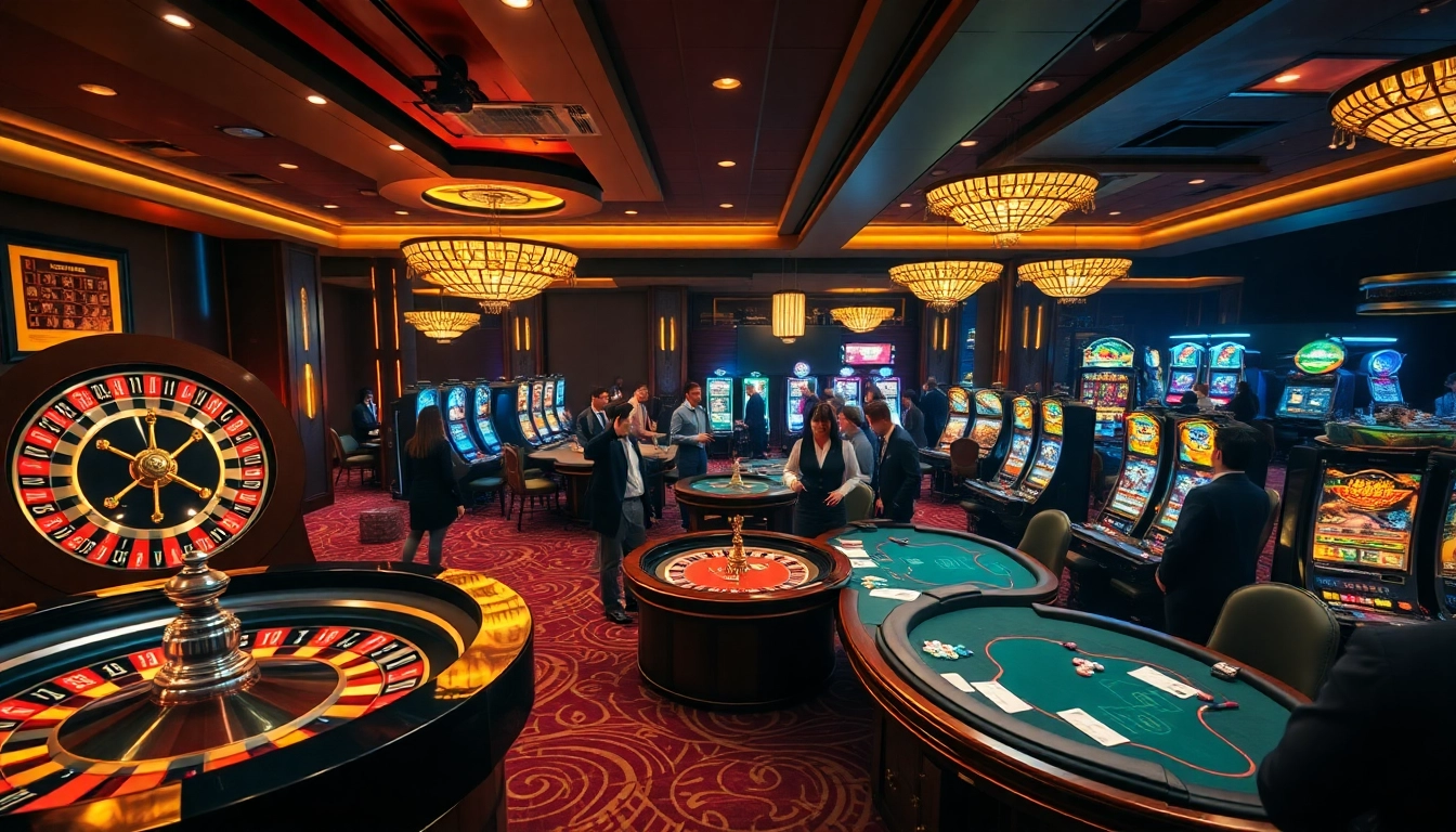 Experience the thrilling excitement of casino gaming at tylekeo.asia with vibrant tables and slots.
