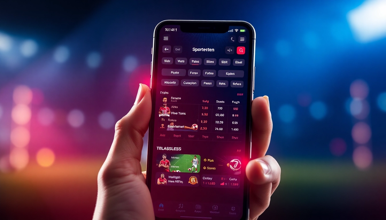 Erleben Sie neue wettanbieter deutsche lizenz in einem spannenden Sportwetten-Interface auf Ihrem Smartphone.