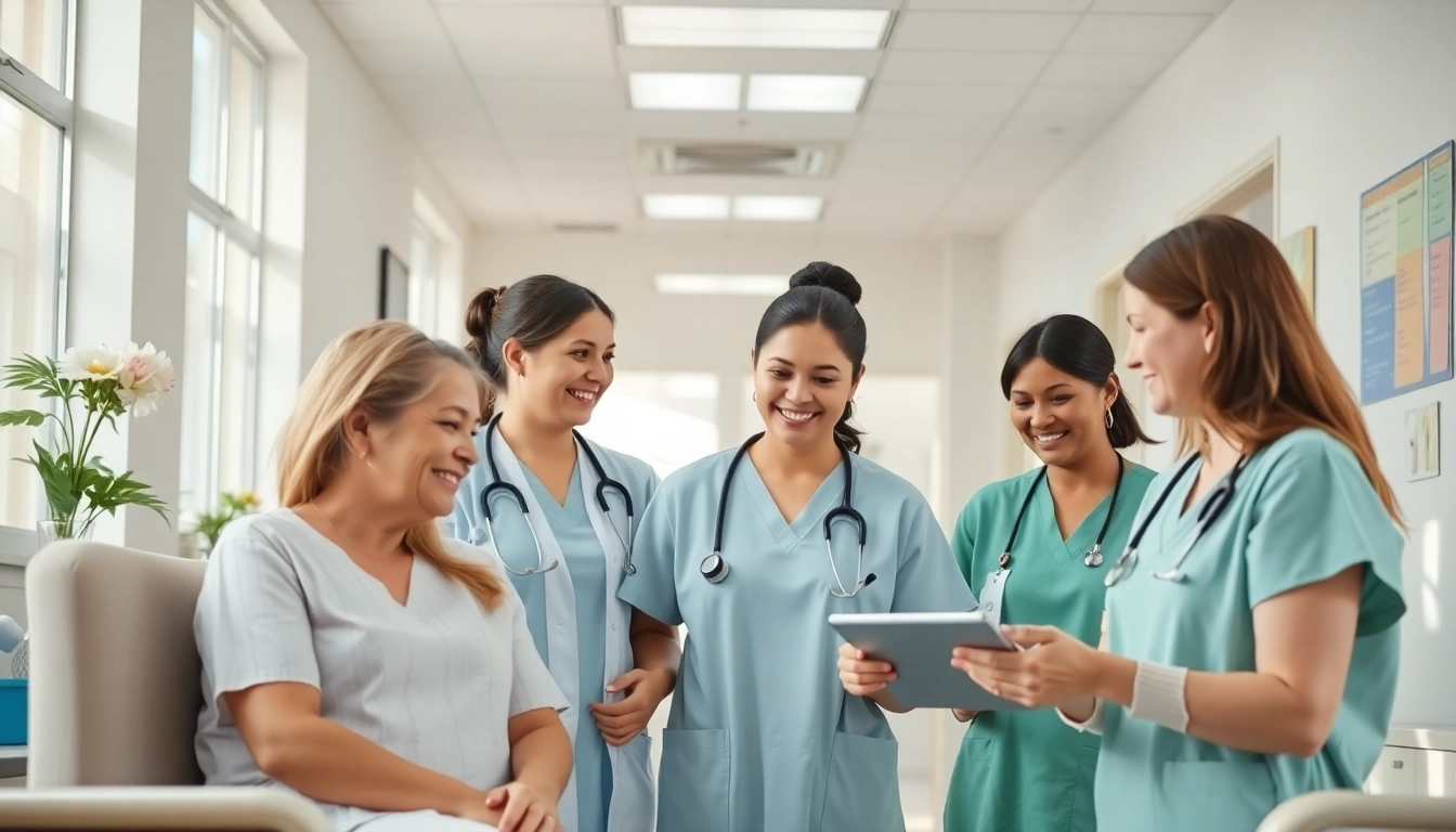 Healthcare professionals collaborating effectively in personalgewinnung in der pflege to enhance patient care.