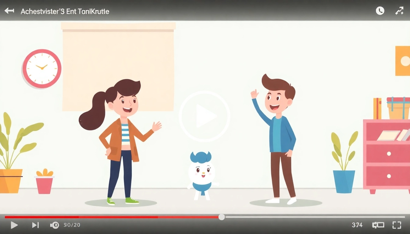 Creating an engaging Erklärvideo with vibrant characters and a clear message for maximum audience impact.