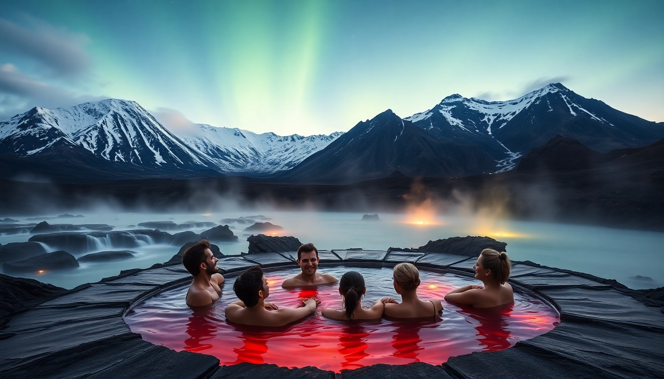 Erlebe die Schönheit einer Reise nach Island mit beeindruckenden Wasserfällen und Nordlichtern.