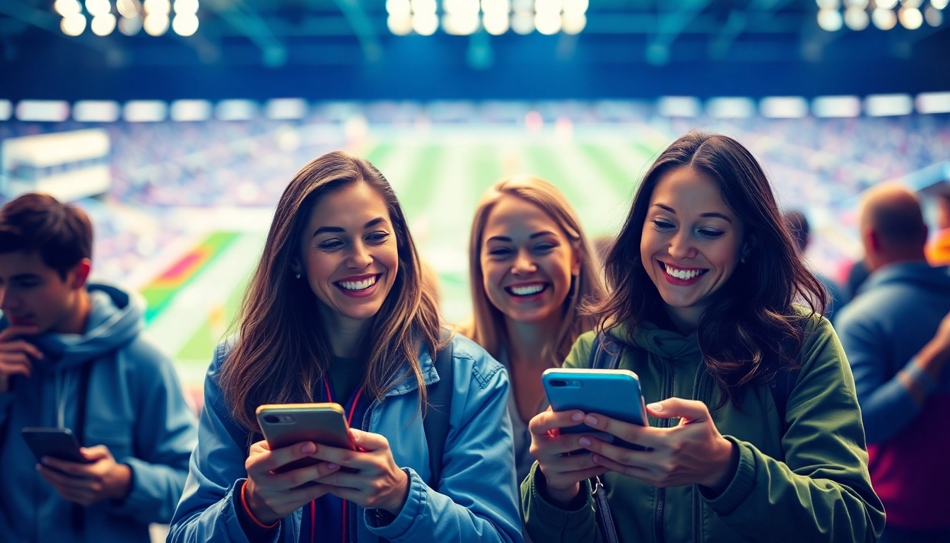Glückliche Benutzer wetten über digitale Plattformen bei Wettanbietern ohne LUGAS.