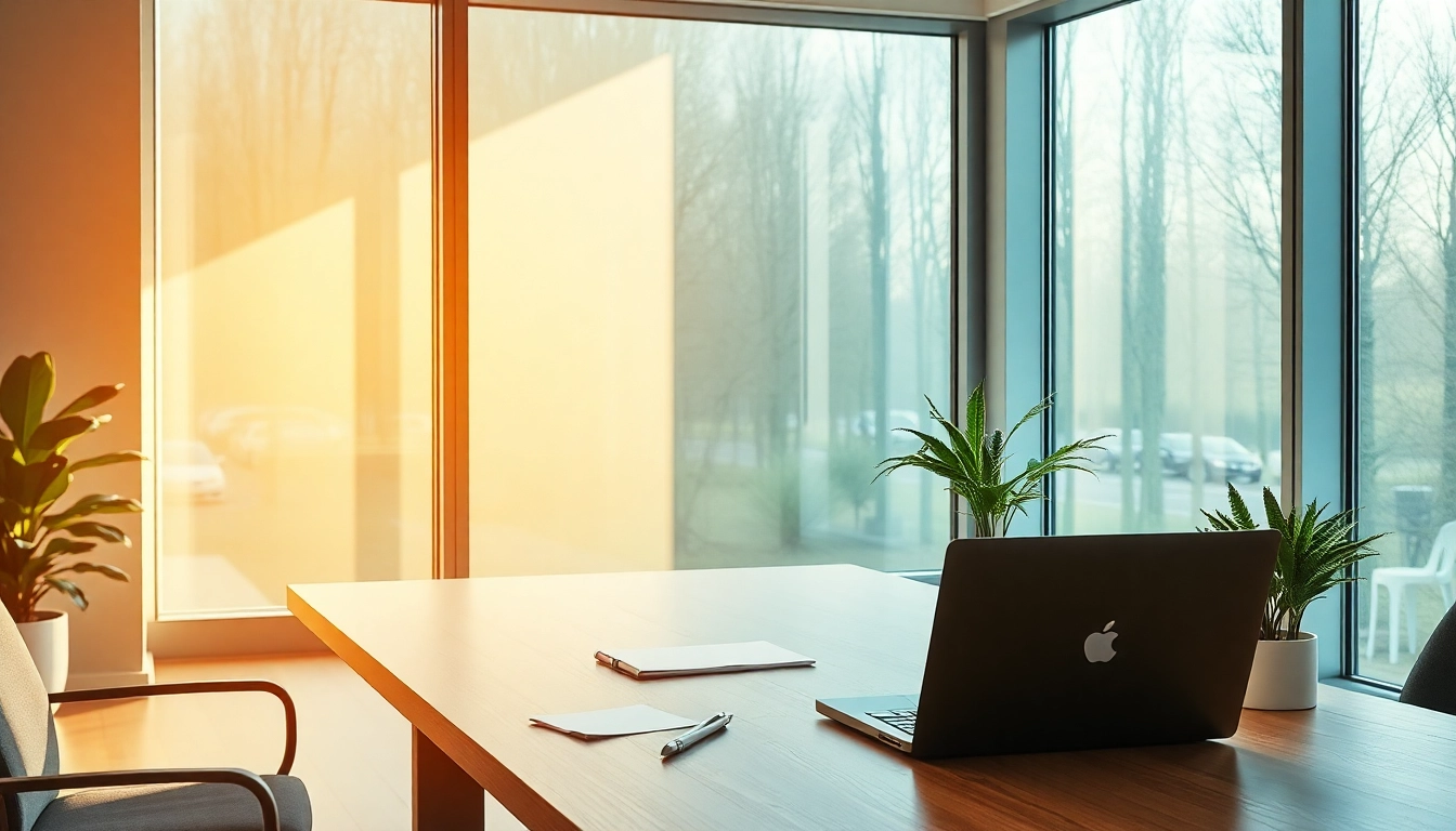 Headhunter Mühlheim in einem modernen Büro mit eleganter Einrichtung und entspannter Atmosphäre.